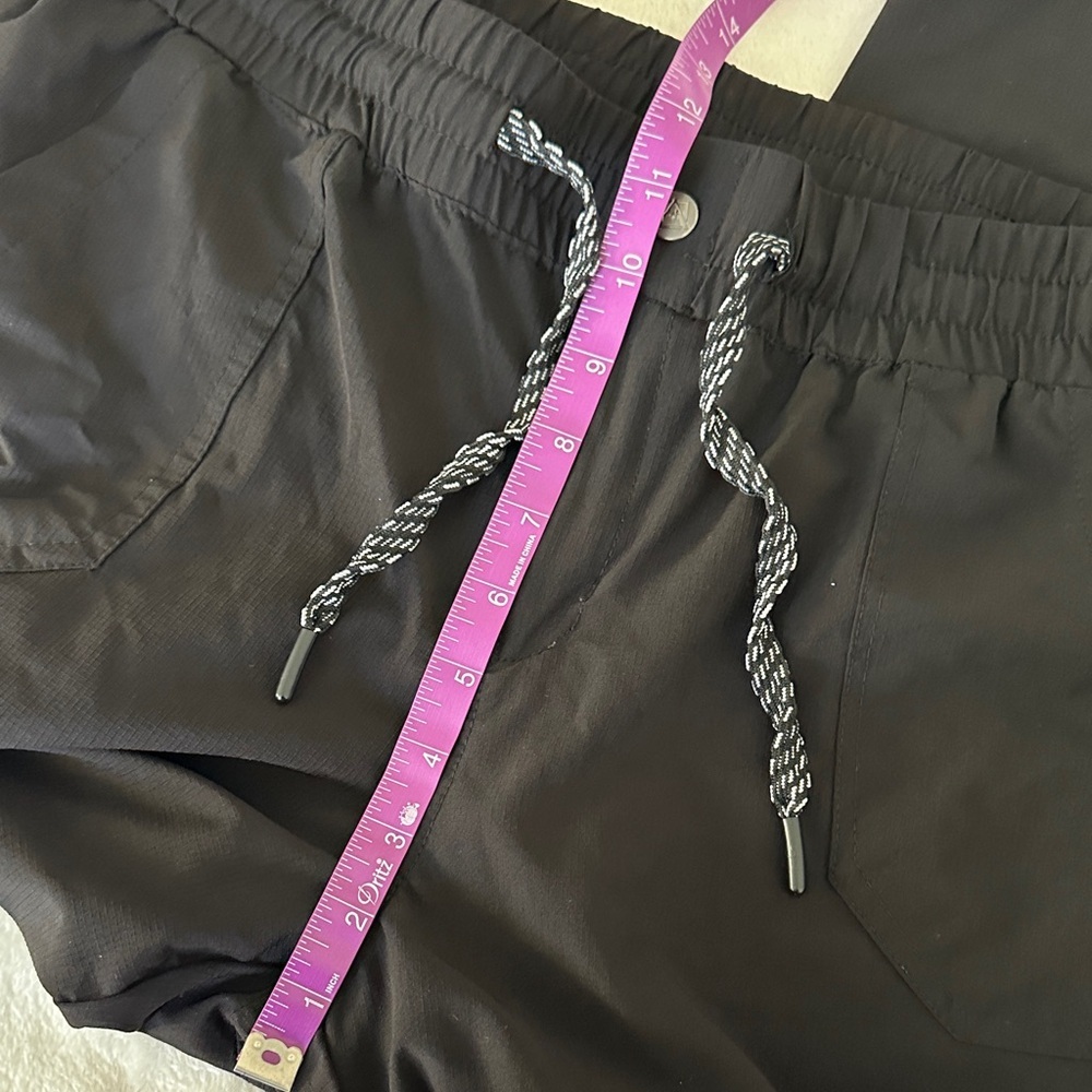 Avalanche Black Jogger Pants with Drawstring - Picture 4 of 11